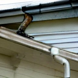 how to repair sagging gutters	